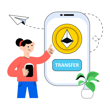 Ethereum Transfer Illustration