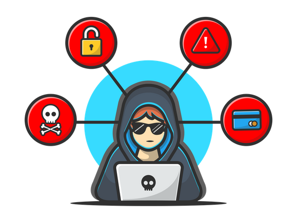 Ethical hacker  일러스트레이션