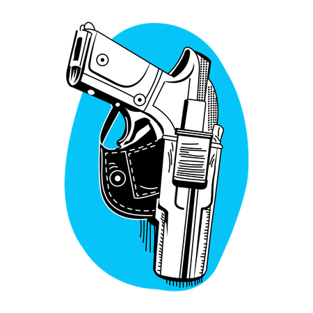 Étui à pistolet  Illustration