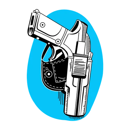 Étui à pistolet  Illustration