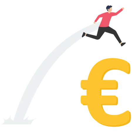 Europe financial visionary  Illustration