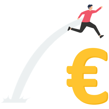 Visionnaire financier européen  Illustration