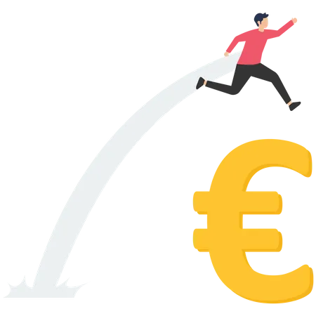 Visionnaire financier européen  Illustration