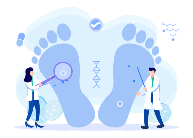 Evaluación clínica  Ilustración