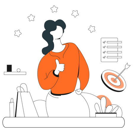 Evaluación de objetivos  Ilustración