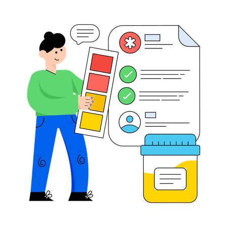 Evaluación del desarrollo  Ilustración