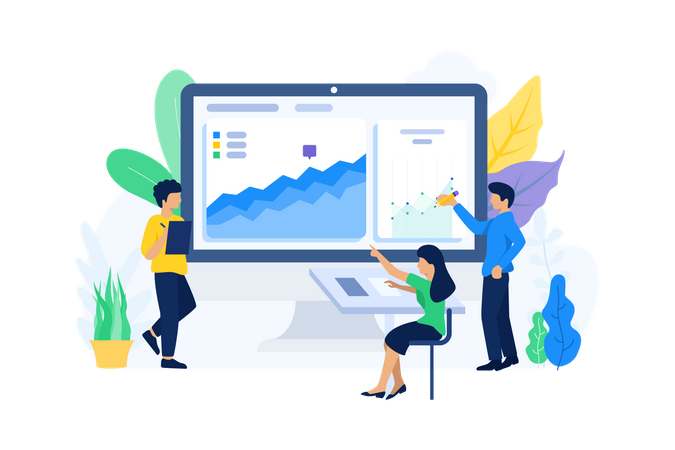 Evaluation Data Management  일러스트레이션