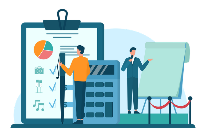 Event Management  イラスト