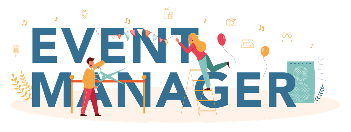 Event Manager  イラスト