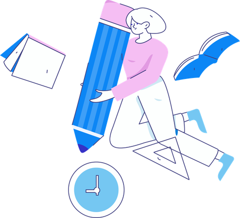 Exam countdown starts for students  Illustration