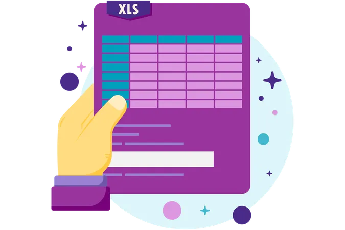 Excel File  Illustration