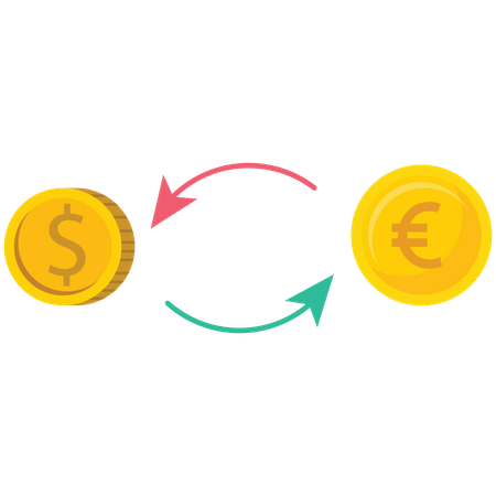 Exchange currency  Illustration