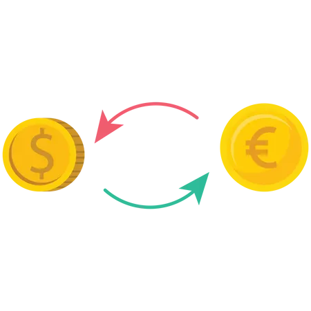Exchange currency  Illustration