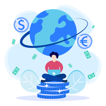 Exchange Currency  Illustration