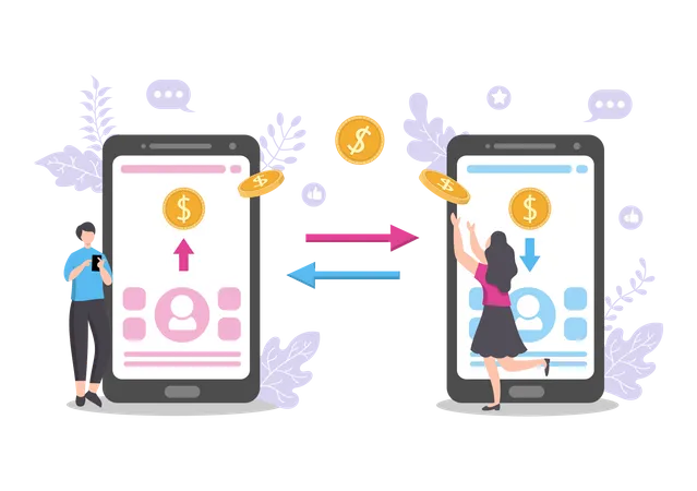 Exchange Currency  Illustration