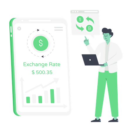 Exchange Rate  Illustration