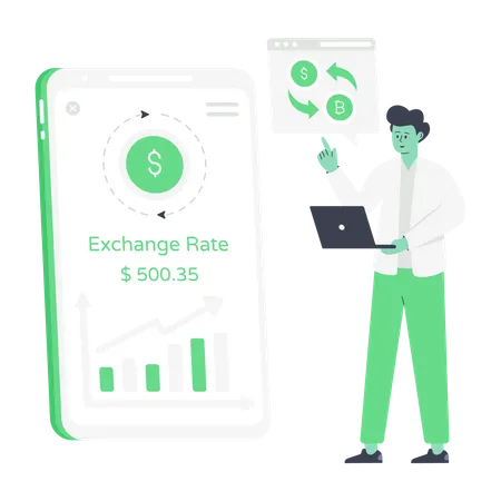 Exchange Rate  Illustration
