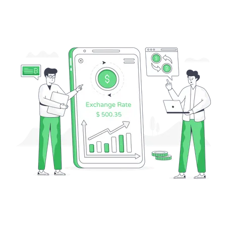 Exchange Rate  Illustration