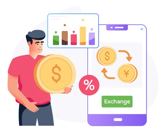 Exchange Rate  Illustration