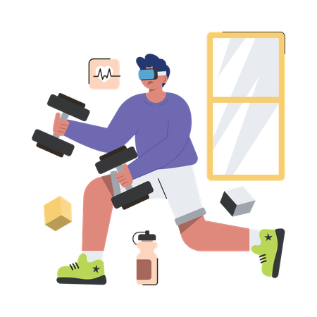 Exercise On Metaverse  Illustration