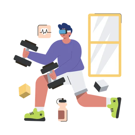 Exercise On Metaverse  Illustration