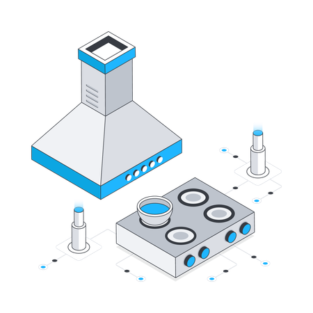 Exhaust Hood  Illustration