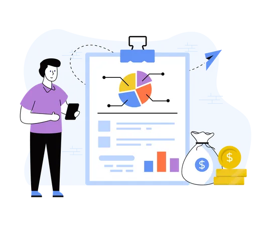 Expense management  Illustration