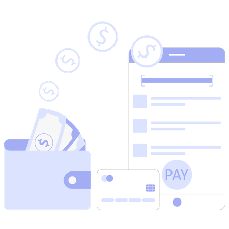 Expense Tracking  Illustration