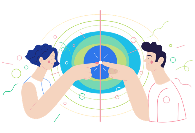 Expérience tactile  Illustration