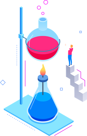 Expériences scientifiques  Illustration