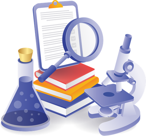 Experimental laboratory analysis information  일러스트레이션