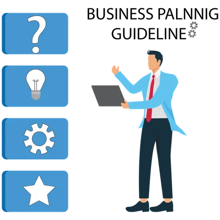 Expert Business Planning Guidelines  Illustration