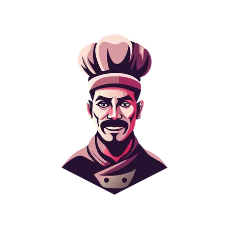 Expert Chef  Illustration