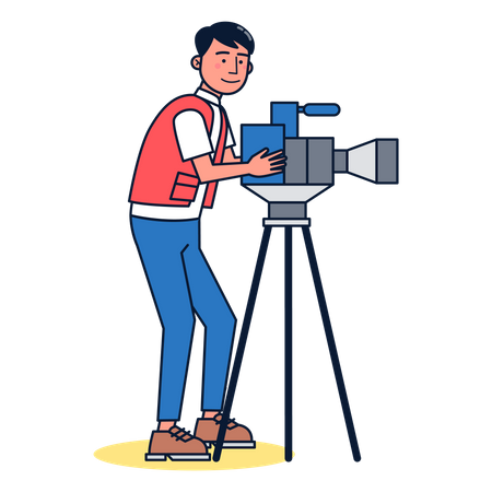 Vidéaste expert  Illustration