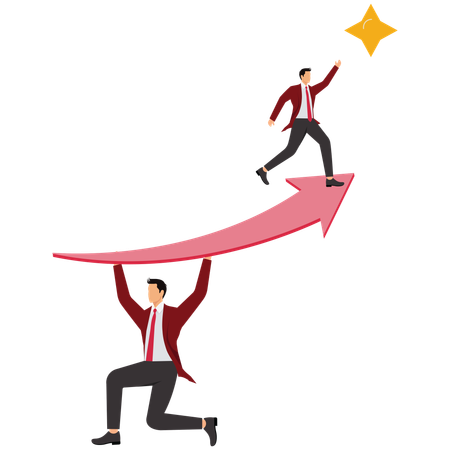 Exploited Employees by Selfish Managers  Illustration