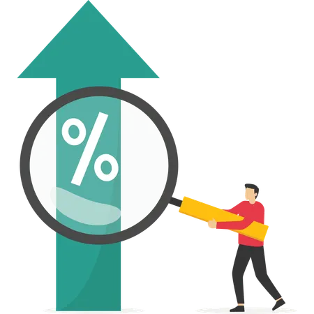 Explorar el crecimiento empresarial  Ilustración