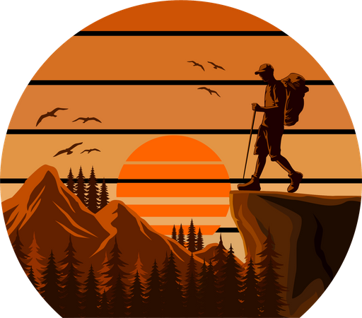 Explore has no limit  Illustration