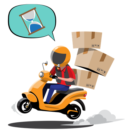 Express delivery  Illustration