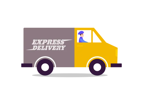 Express delivery  Illustration