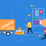 delivery process illustrations free