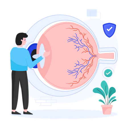 Eye Specialist  Illustration