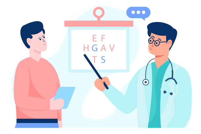 Eye Test  Illustration