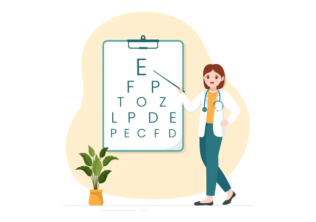 Eye test  Illustration