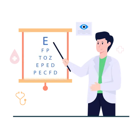 Eye Test  Illustration