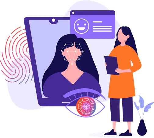 Face Identification  Illustration