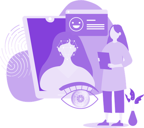 Face Identification  Illustration