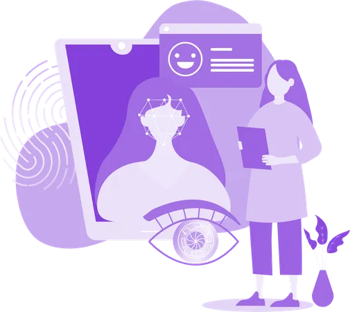 Face Identification  Illustration