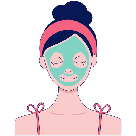 Face Mask  Illustration