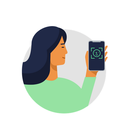 Face Recognition  Illustration