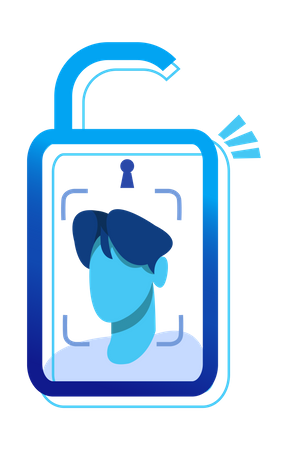 Face recognition  Illustration